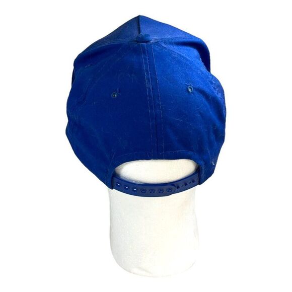 Vintage Showcase Rooster Keywest Chicken Snapback Hat Blue & Rainbow Emrboidered - Picture 5 of 6